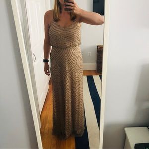 Adrianna Papell bridesmaid dress